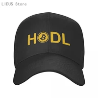 fashion hats bitcoin hodl printing baseball cap men and women summer caps new youth sun hat