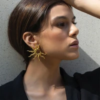 bohemia vintage drop sun star womens stud earrings for fine female dangle earring wild earings fashion party jewelry