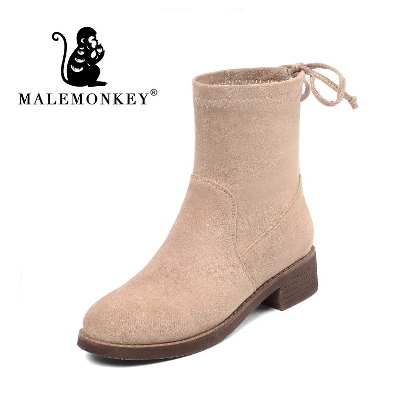 Женские ботинки на шнуровке повседневные кожаные высоком каблуке с острым