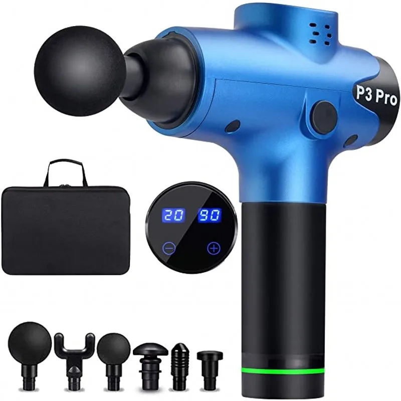 Профессиональный Массажный пистолет для спортсменов глубокая ткань перкуссия