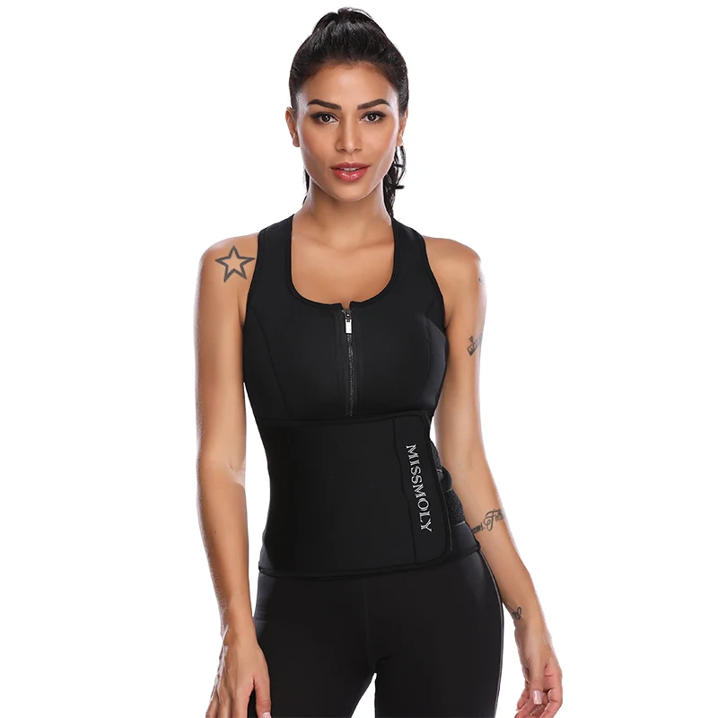 Women Shapewear Neoprene Sauna Waist Trimmer Girdle Wasit Trainer Slimmmg Vest for Women Adjustable Waist Shaper Tummmy Control