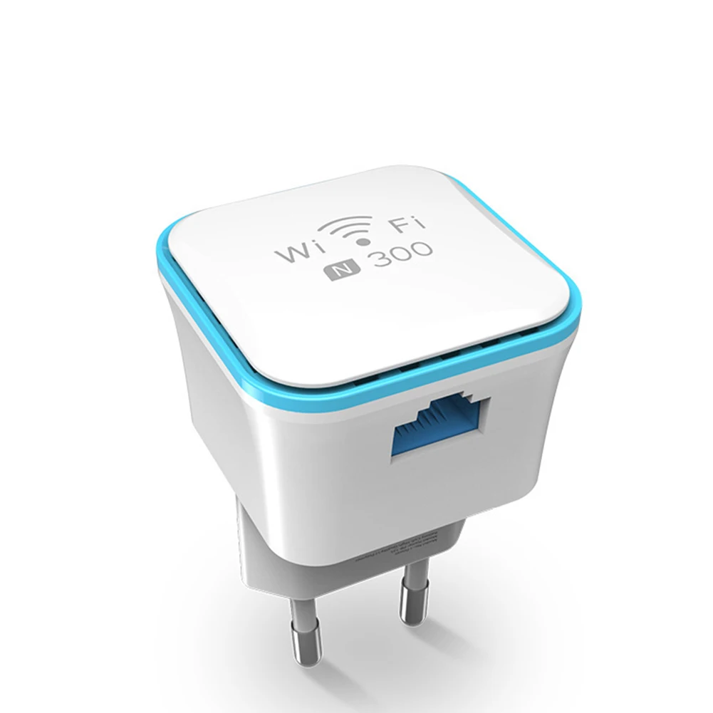 Wi Fi расширитель диапазона мини беспроводной 300 Мбит/с ретранслятор Ethernet порт