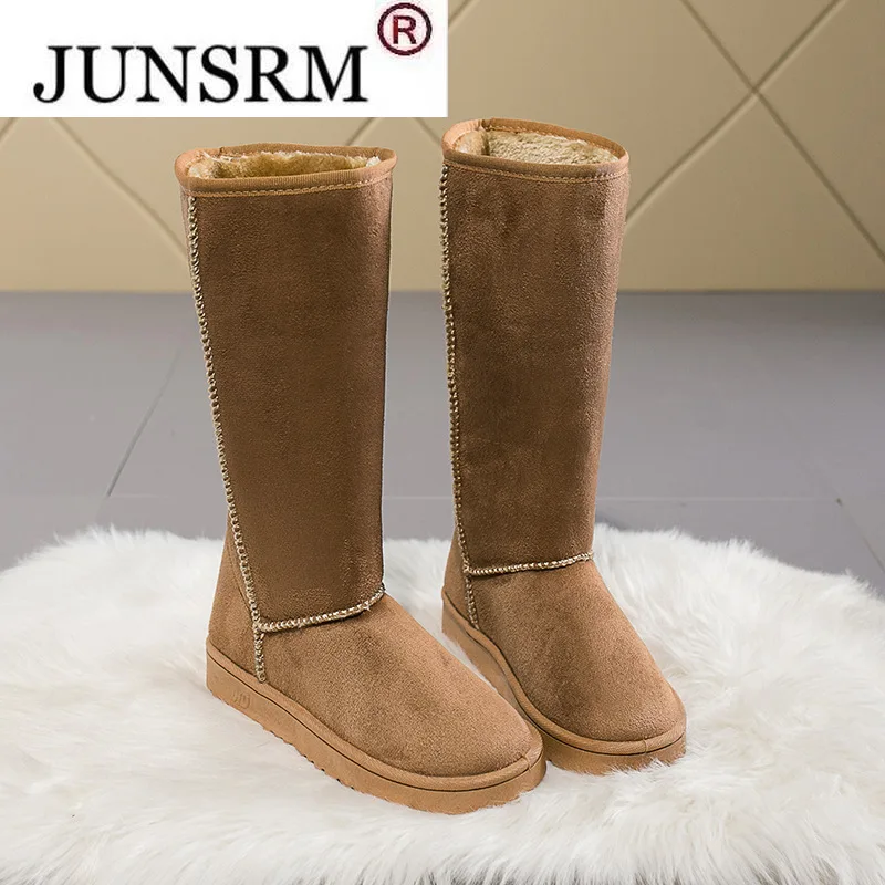 

High Top Snow Boots 2022 New Women Boots Warm Winter Shoes Waterproof Mother Shoes Winter Woman Shoes Plus Velvet Cotton Boots