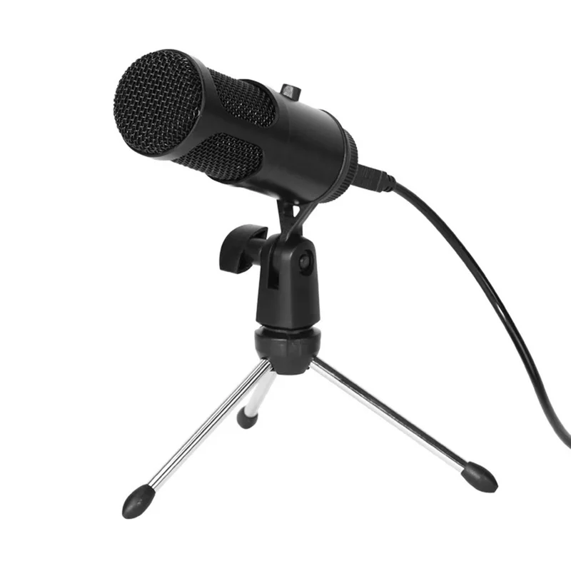 

USB Microphone PC condenser Microphone Vocals Recording Studio Microphone for YouTube Video Skype Chatting Game Podcast