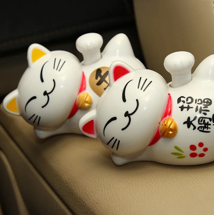 Солнечный машущий Счастливый Кот (4 дюйма)|Статуэтки и миниатюры| |