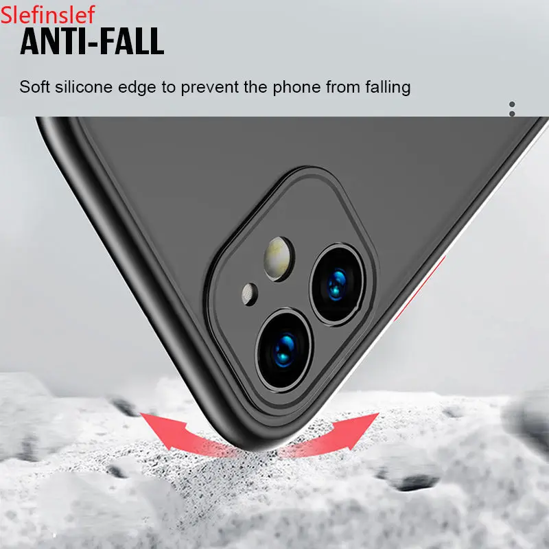 Чехол для телефона iPhone 11 Pro Max X XR XS 7 8 Plus роскошная контрастная цветная рамка