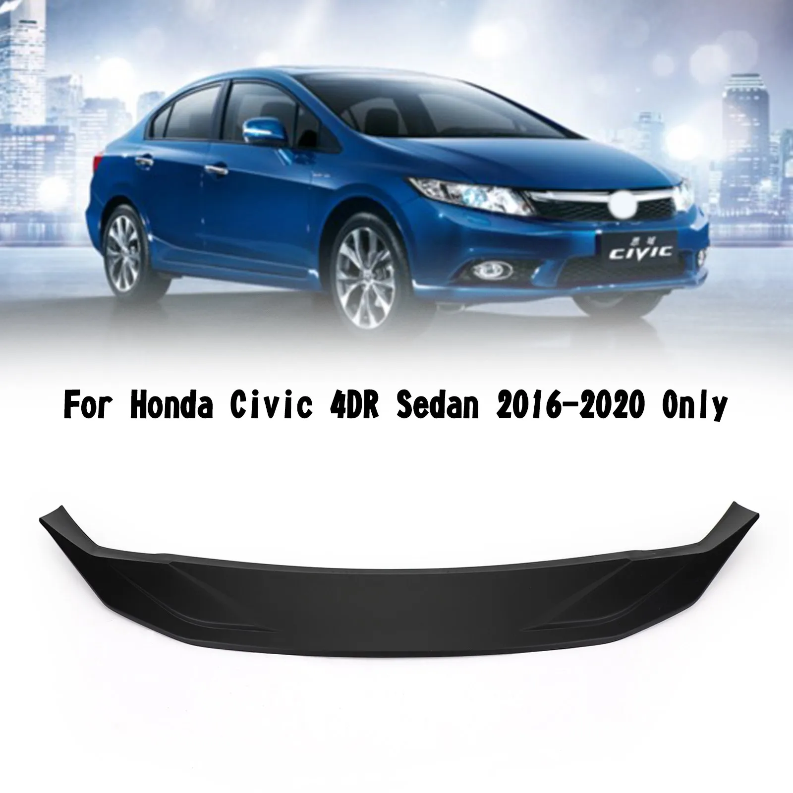 Внешние детали для Honda Civic 4DR Sedan 2016 2020 HighKick Duckbill|Спойлеры и крылья| |
