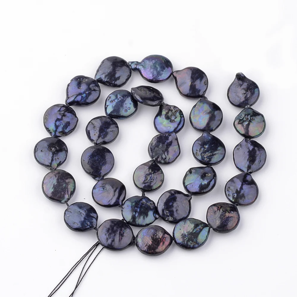 Натуральные жемчужные бусины Keshi из пресноводного искусственного жемчуга