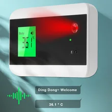 Face Recognition Temperature Measurement Access Control Machine System  Infrared Body Temperature Scanner Thermometer JH