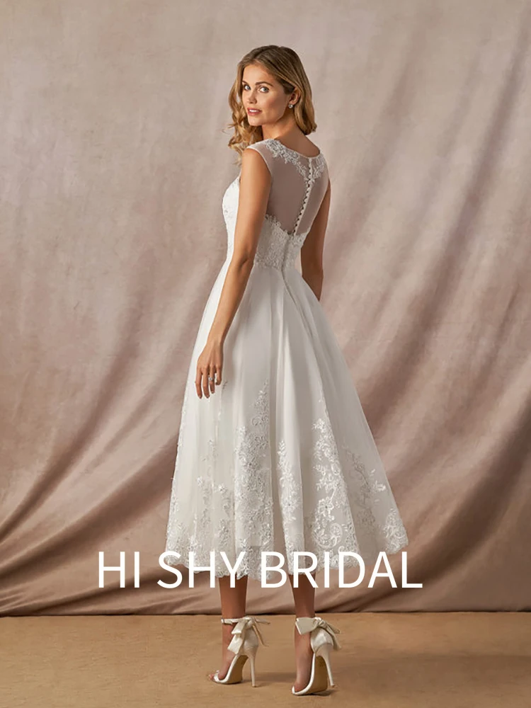 

Hi Shy Bridal 2021 New Luxury Lace Wedding Dresses Suitable for Every Bride Free Tailored Plus Size and Free Shipping