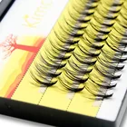 Накладные ресницы Kimcci Super Buldles, натуральные мягкие Индивидуальные ресницы, русский объем