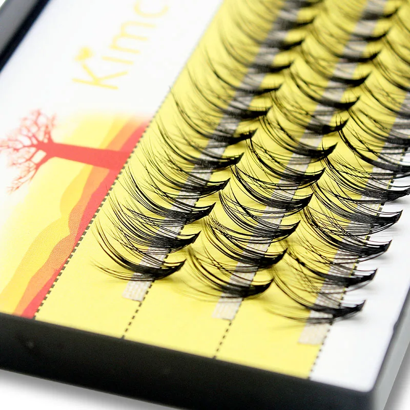 Ресницы Накладные Kimcci для наращивания натуральные мягкие Индивидуальные