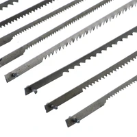 12pcs 10151824 teeth pinned scroll saw blades 125mm black woodworking power tools accessories