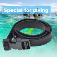 high elasticity diving belt non deformed lightweight quick release rubber knife straps snorkeling belts replacement supplies
