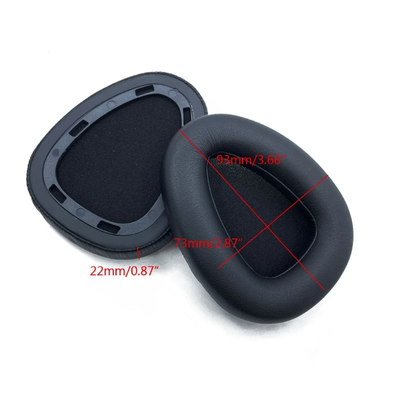 

2Pcs/1Pair Earmuff Ear Cushion Pads Cover For Mon ster DNA PRO 2.0 Headphones 270B