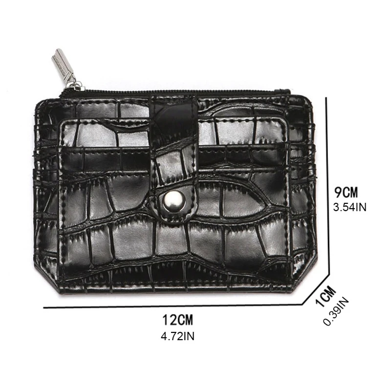 

D0UD Women Slim PU Leather Credit Card Holder Cards Case Pocket Wallet Organizer