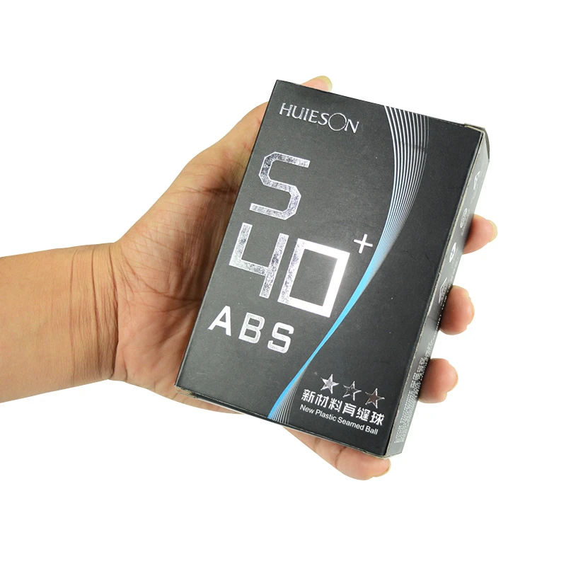 Huieson 6 шт. новые мячи для настольного тенниса S40+ 3 звезды ABS Пластиковые Мячи для пинг-понга для настольного тенниса