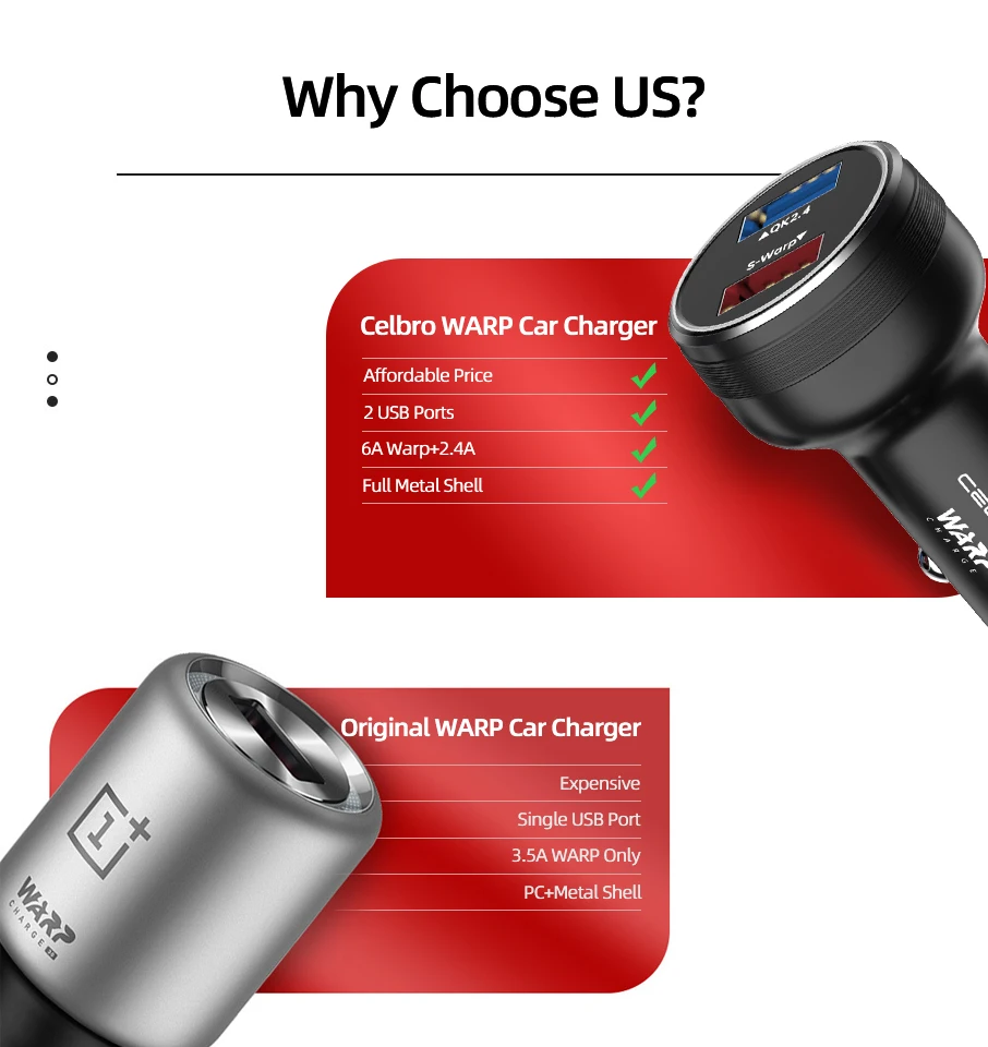 Автомобильное зарядное устройство Warp для OnePlus 8 Nord N100 Charge 30 Dash Charger for One Plus 7t 8Pro 6t