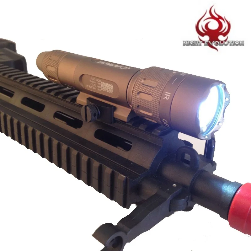 Night Evolution WMX200 оружие Тактический фонарь для ружья стробоскопический режим ИК-фонарик Softair охотничье ружье Linterna фонарик Airsoft Arma NE04014