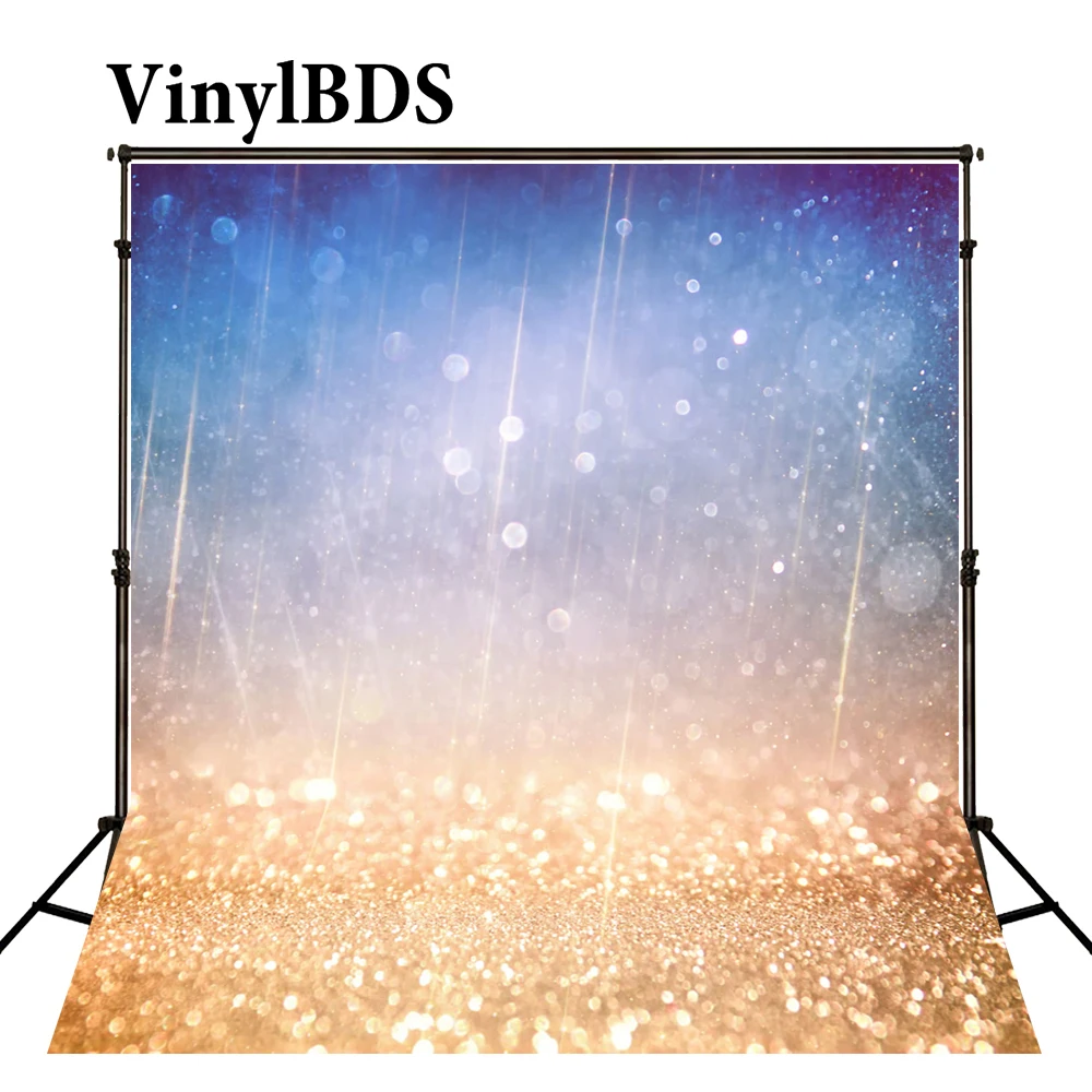 

VinylBDS синий яркий фон для фотосъемки новорожденных романтический свадебный фон на заказ бесшовное фото