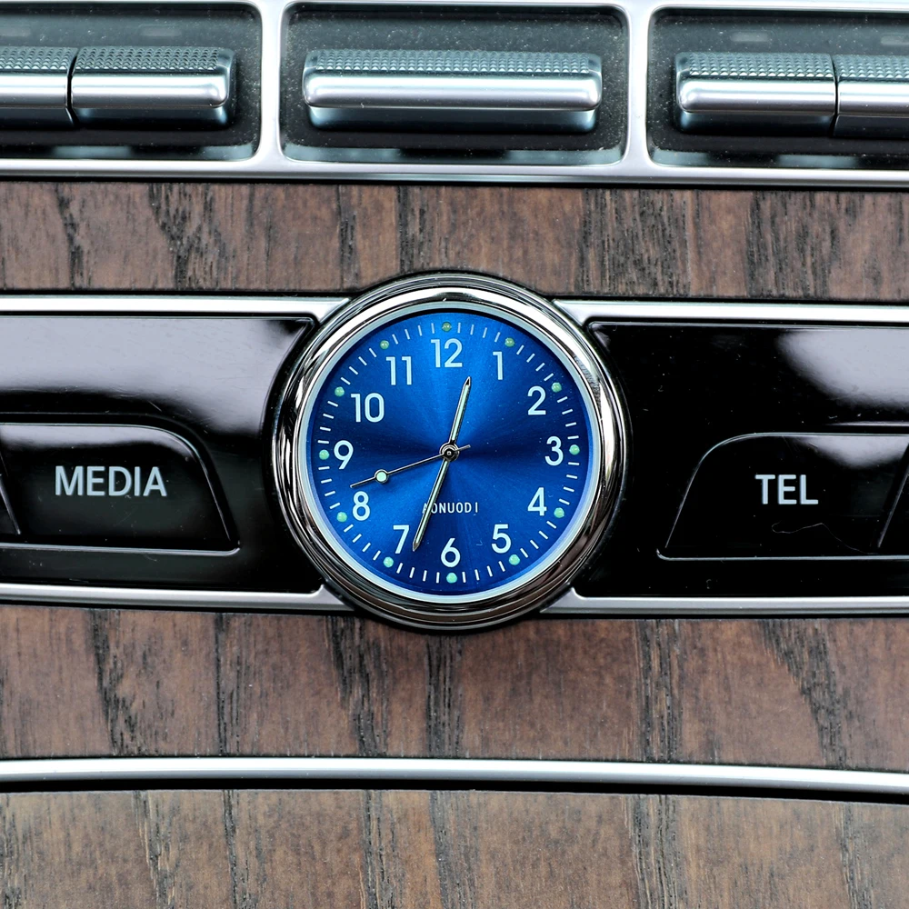 

Car Clock Luminous Mini Automobiles Digital Watch Mechanics Quartz Clocks Auto Ornament For Car Boat Bik Accessories Gifts