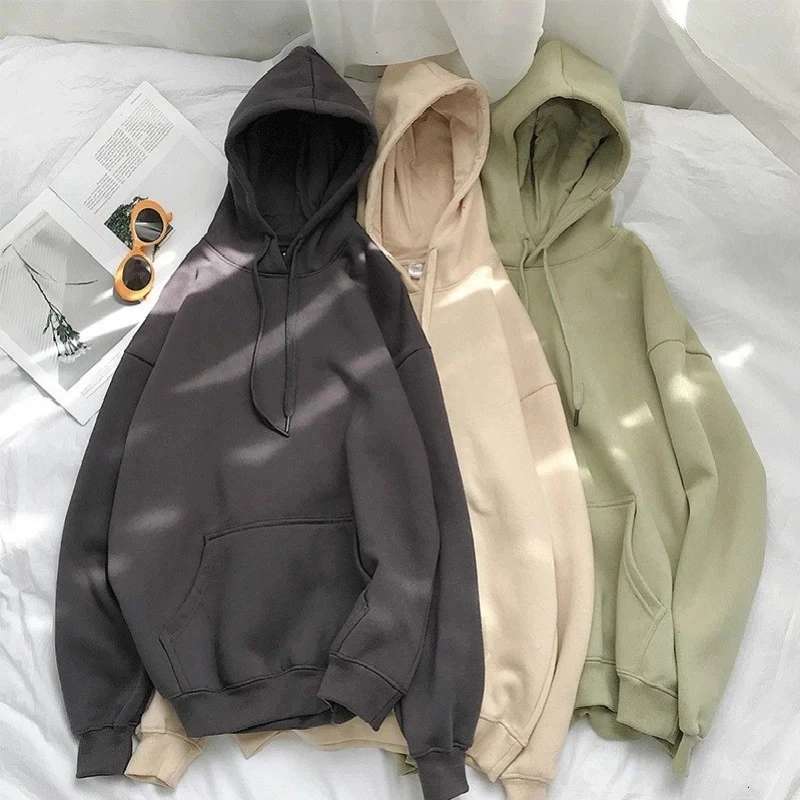 

Men's Comfy Pure Hoodies 2020 Autumn Fleece Oversized Hooded Sweatshirt Men Hip Hop Hoodie For Men Classic Hoody Pullover Tops