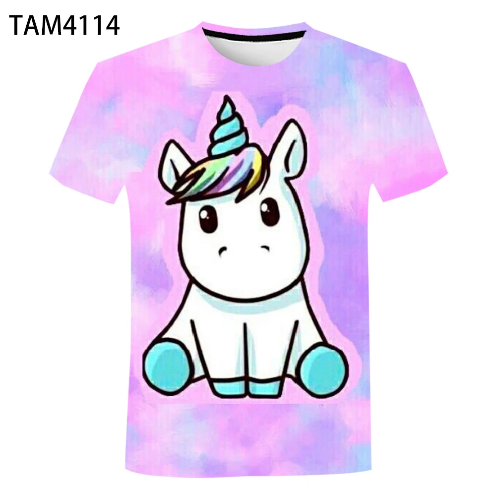 2021 креативная модная крутая Мужская и женская одежда с единорогом детская