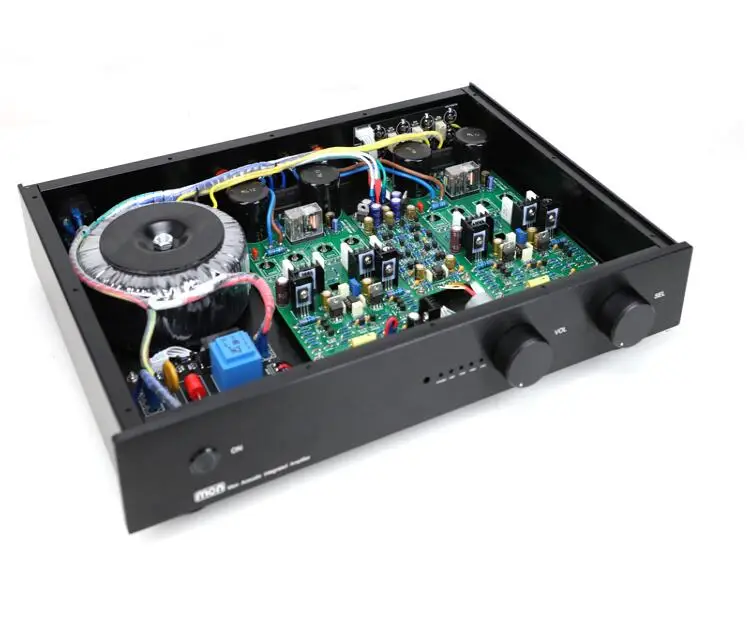 Hi-fi стерео 75WX2 усилитель мощности с дистанционным управлением высококлассный