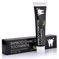 tooth care bamboo natural activated charcoal teeth whitening toothpaste oral hygiene dental dropshipping