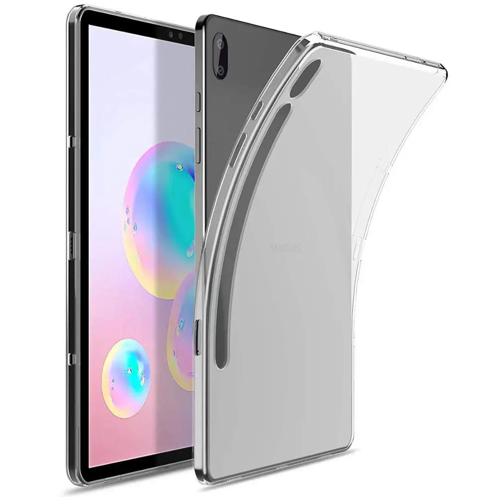 Tab S6 2019 чехол для планшета 10 5 дюйма Samsung Galaxy T860 T865 искусственный силиконовый