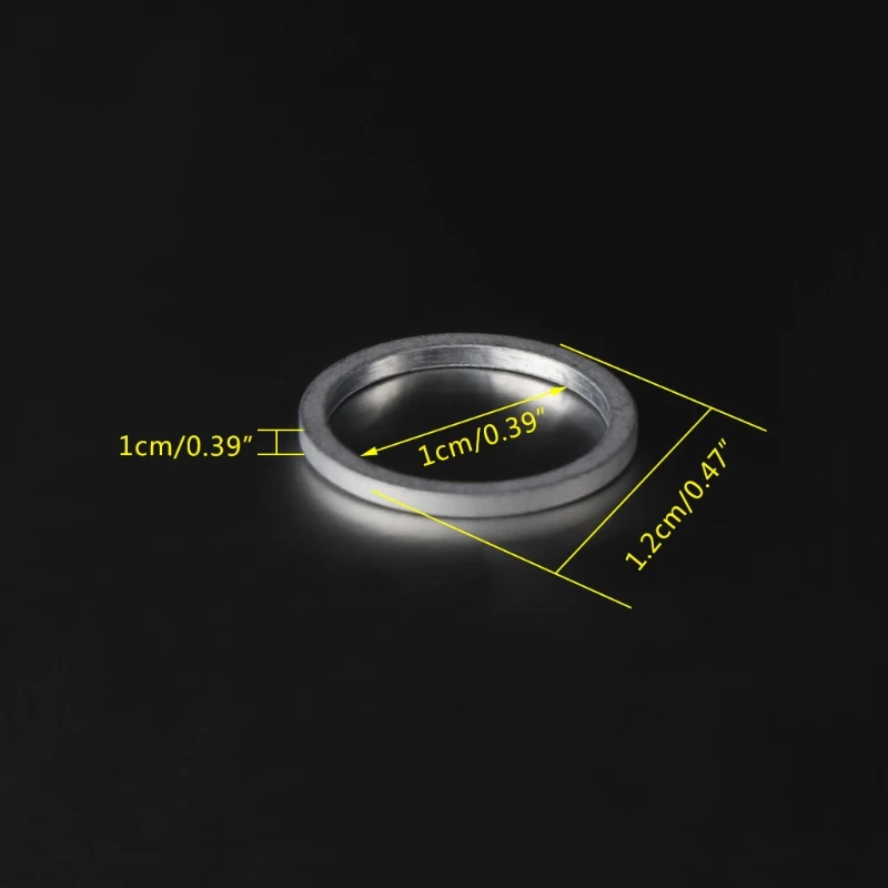 

20Pcs 1mm Bicycle Chain Wheel Washer Stainless Steel Spacer Double Change Single