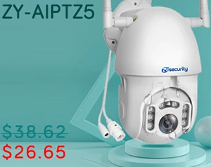 Zyбезопасности 1080p Wifi камера CamHi приложение Onvif 20 м ночного видения Vandalproof SD карта двухсторонняя аудио сигнализация домашняя охранная CCTV камера