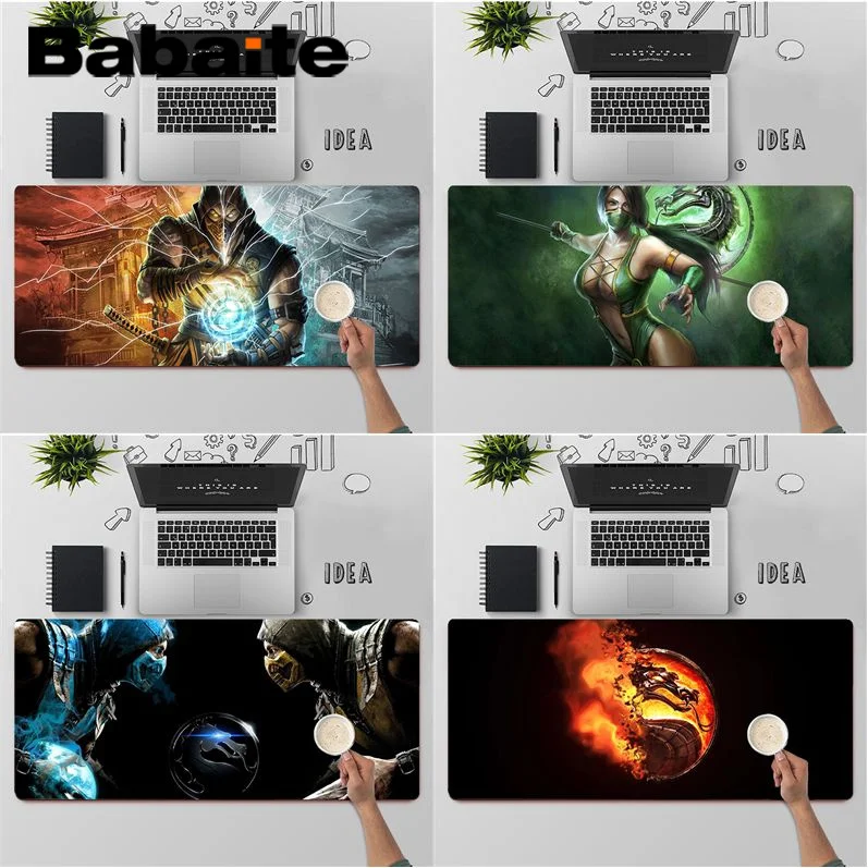 Высококачественные игровые коврики Babaite для геймеров Mortal Kombat коврик мыши