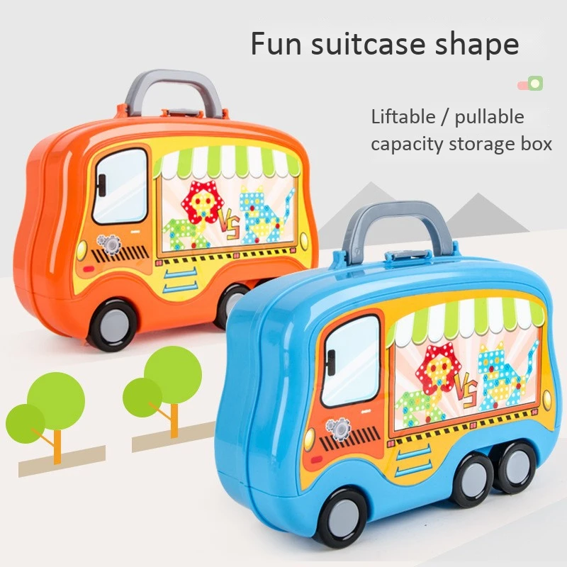 

Детский Электрический игрушечные дрели DIY Развивающие игрушки головоломки Детская дрель отвертка для гаек embled инструменты модель комплект