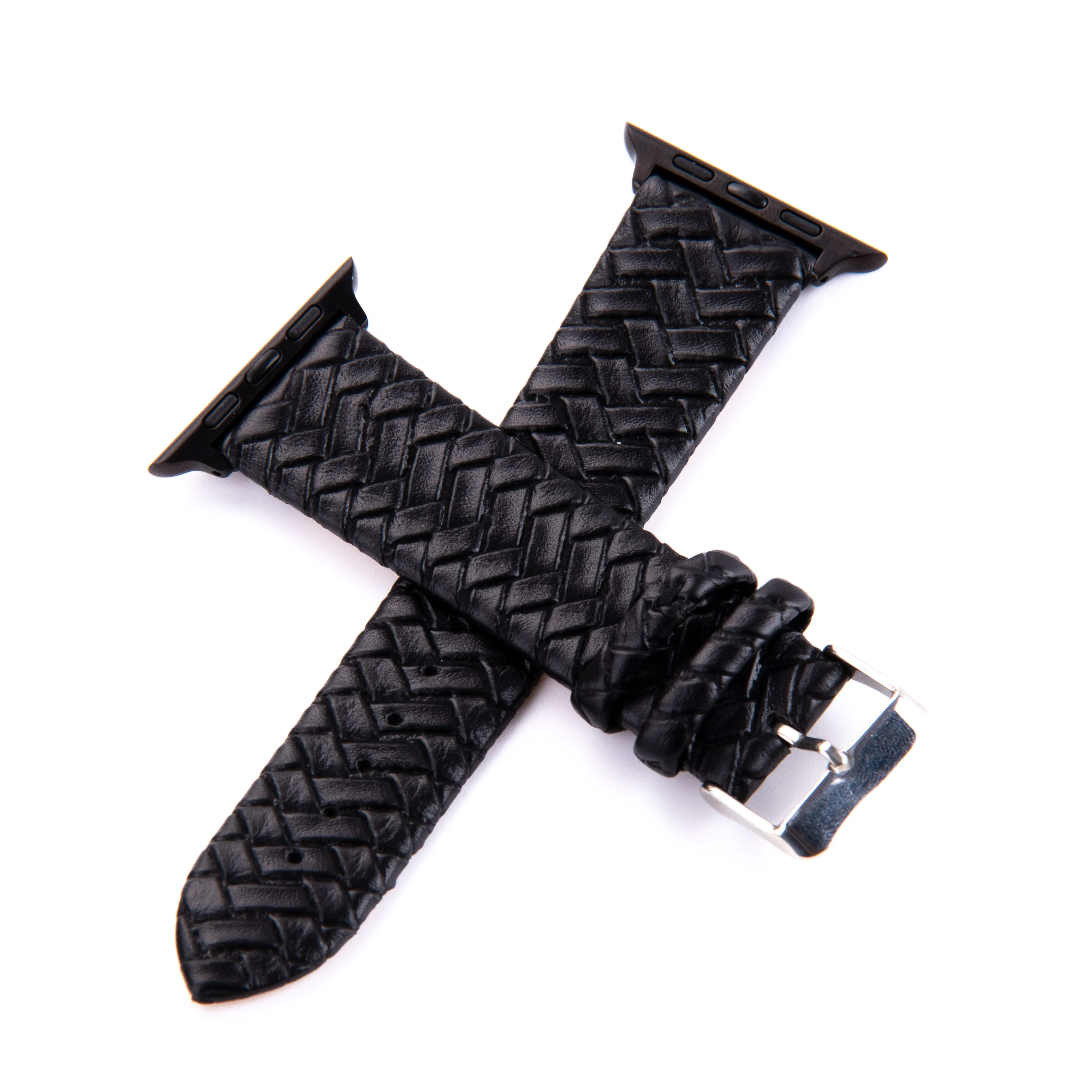 

For Apple Watch Band Series 6 5 4 3 2 1 SE Leather Soft Woven Strap for Apple Watch 44mm 40mm 42mm 38mm Wristband for iWatch