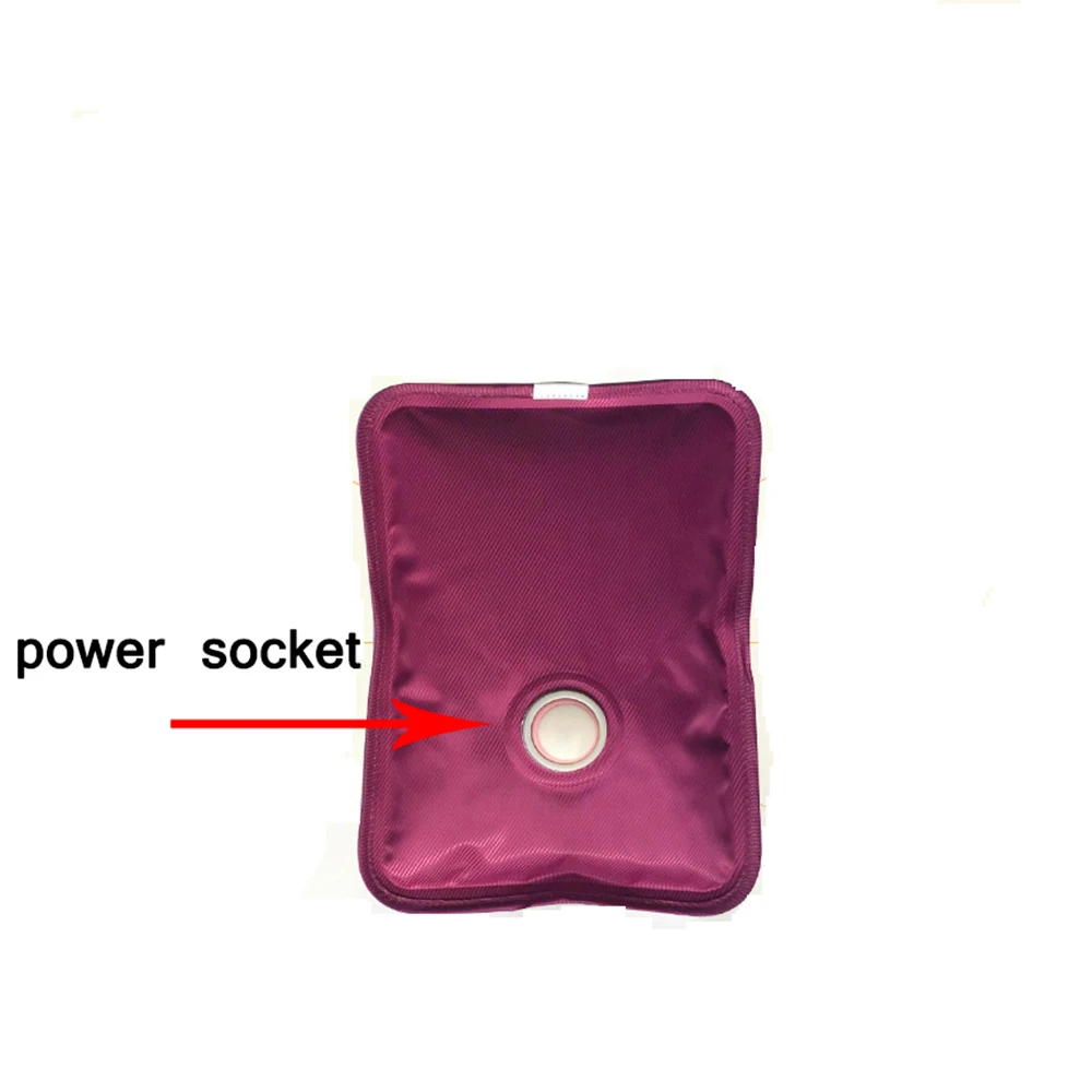 Saim Милая бутылка для горячей воды мультяшная фланелевая перезаряжаемая