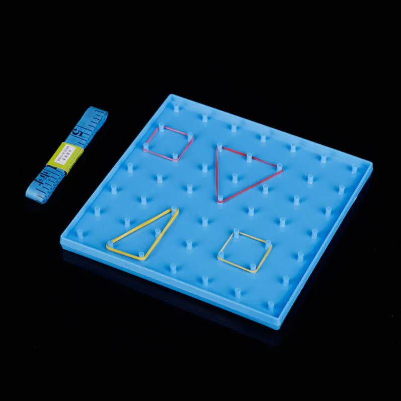 Детская развивающая игрушка Монтессори пластиковая пластина для ногтей