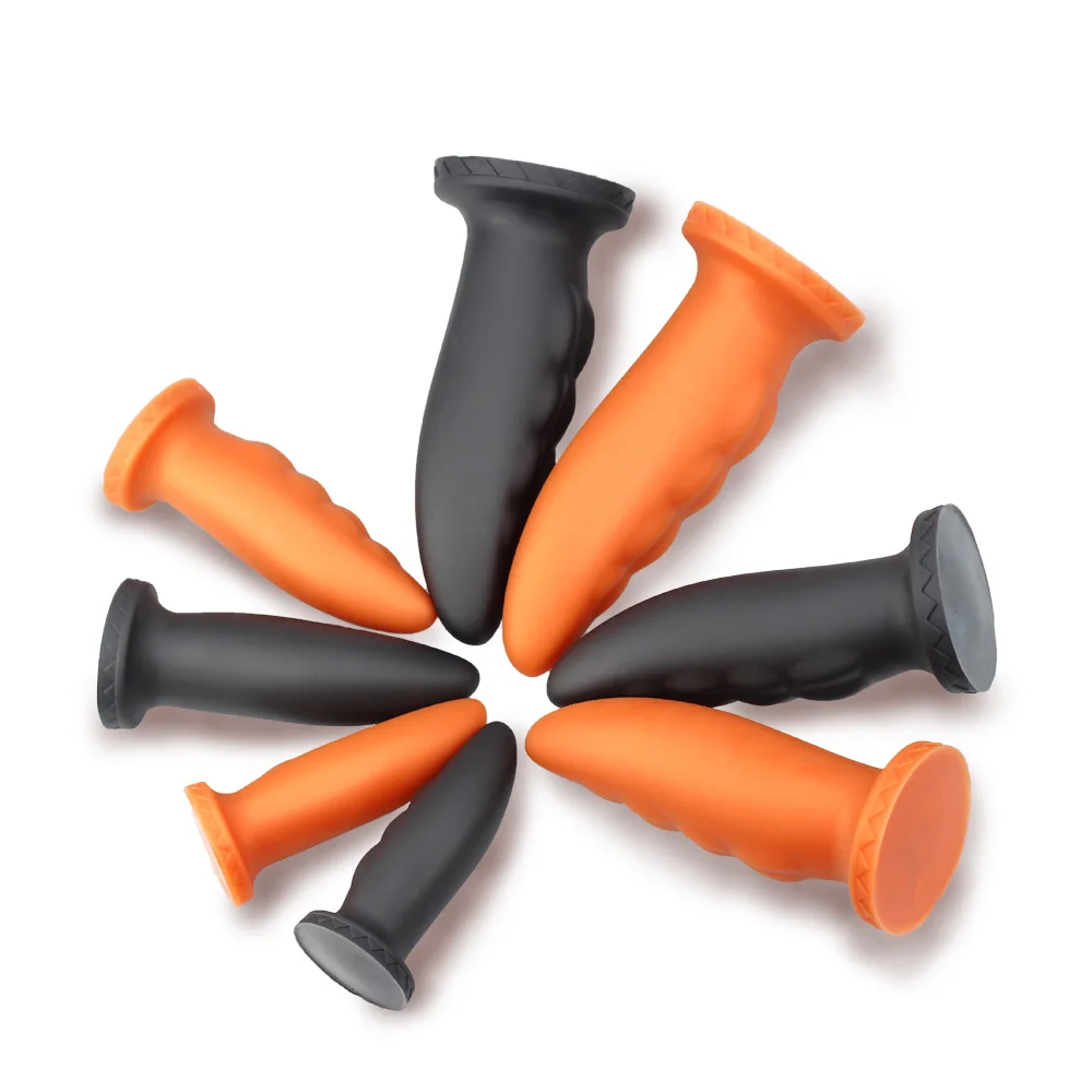 Анальная пробка стимулятор расширения ануса супер-огромная с большими бусинами