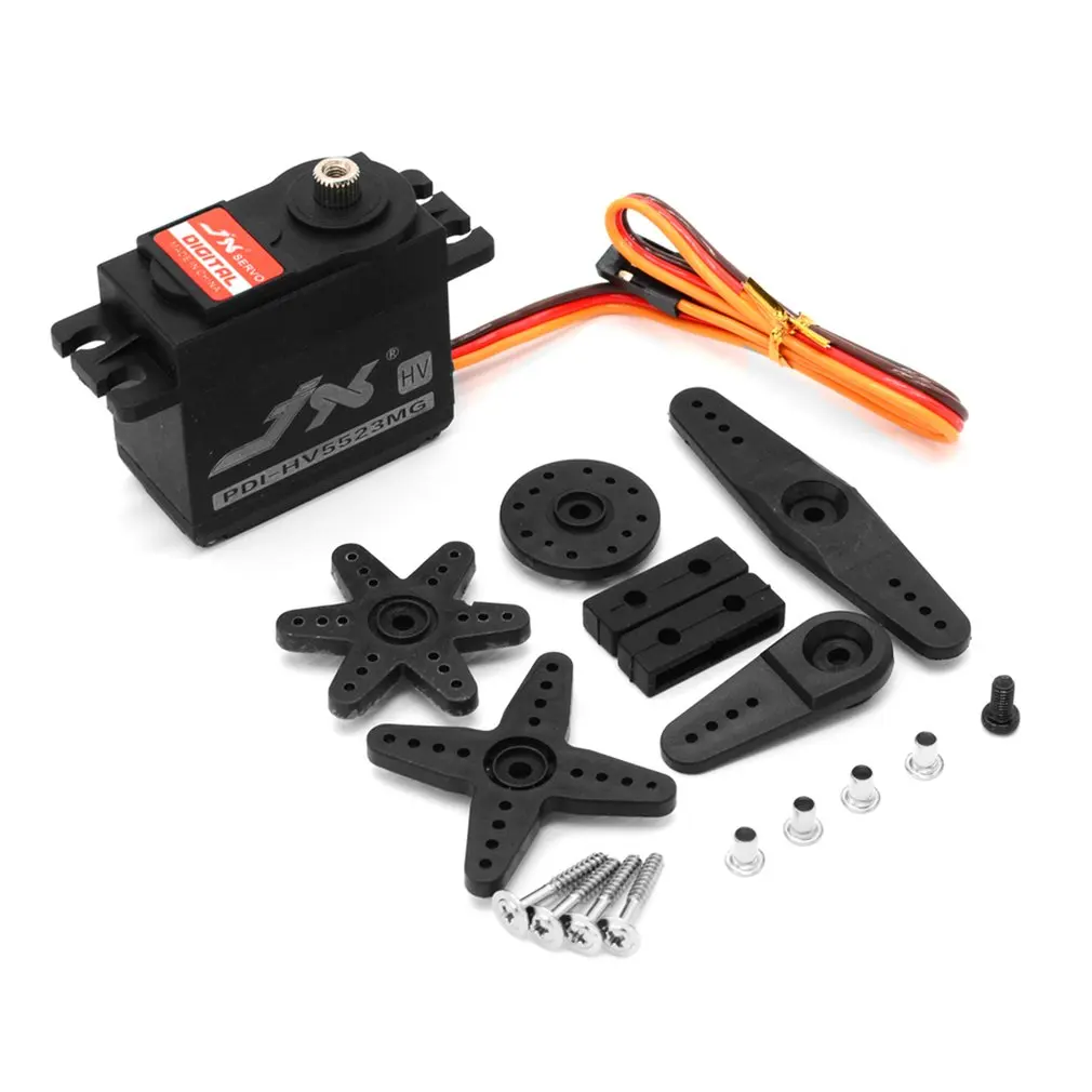 

Сервопривод JX, технические характеристики 23 кг, 8,4 в, 0,16 сек., стандартный сервопривод с металлической шестерней для 1:8, 1:10, Радиоуправляемый ...