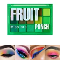 miss lara sweet party eyeshadow pallete neon makeup palette 15 shimmer glitter matte shades matellic nude blendable pigment