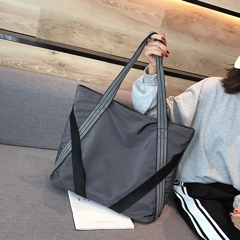 ETAILL Большие женские сумки на плечо нейлоновая сумка хобо водонепроницаемая для