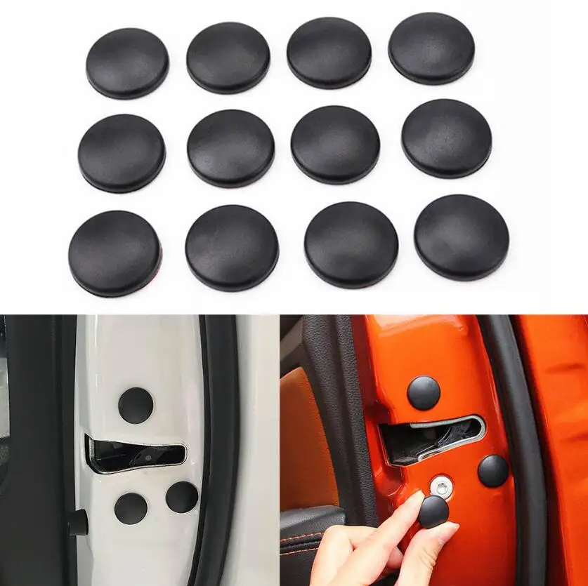 Car Door Lock Screw Protector Cover for Ford Fusion Mondeo Mustang F-150 Explorer Edge |