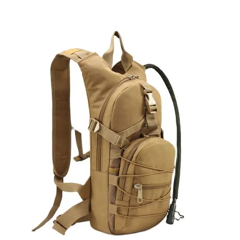 Men's And Women's Sports Camouflage Backpack Travel Camouflage Water Bag Outsourcing Can Hang Waist Bag