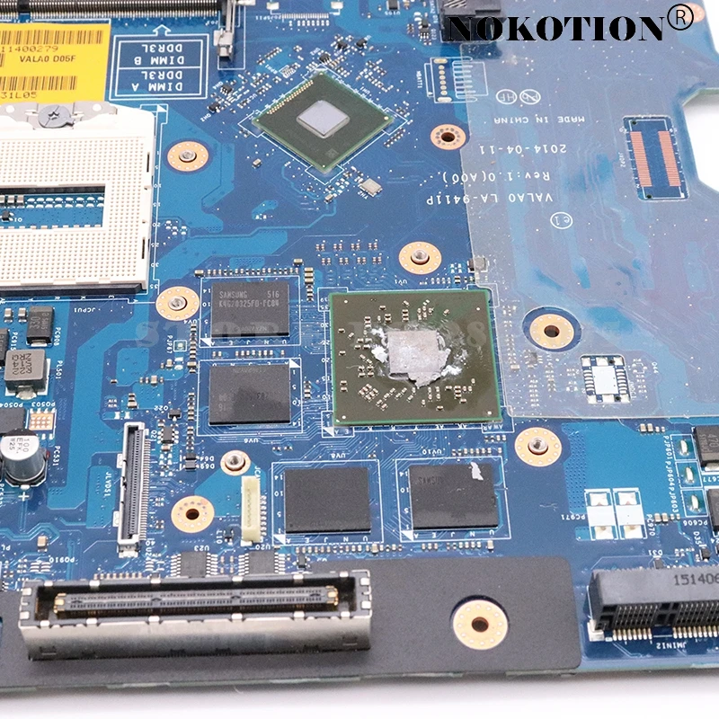 NOKOTION CN-0VWNW8 0VWNW8 VWNW8 VALA0 LA-9411P материнская плата для DELL Latitude E6540 ноутбука HD8790M 2 Гб |