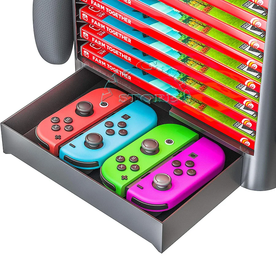 Аксессуары для nintendo switch Zend Switch, подставка для хранения, держатель дисков, контроллер Tower, кронштейн для переноски для NS nintendo Switch
