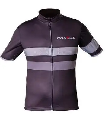 Black Costelo летняя Дорога Mtb велосипед Джерси велосипедная футболка дышащая велосипедная одежда Rapa Ciclismo на молнии Сетчатая футболка dri fit Футболка - Цвет: Black
