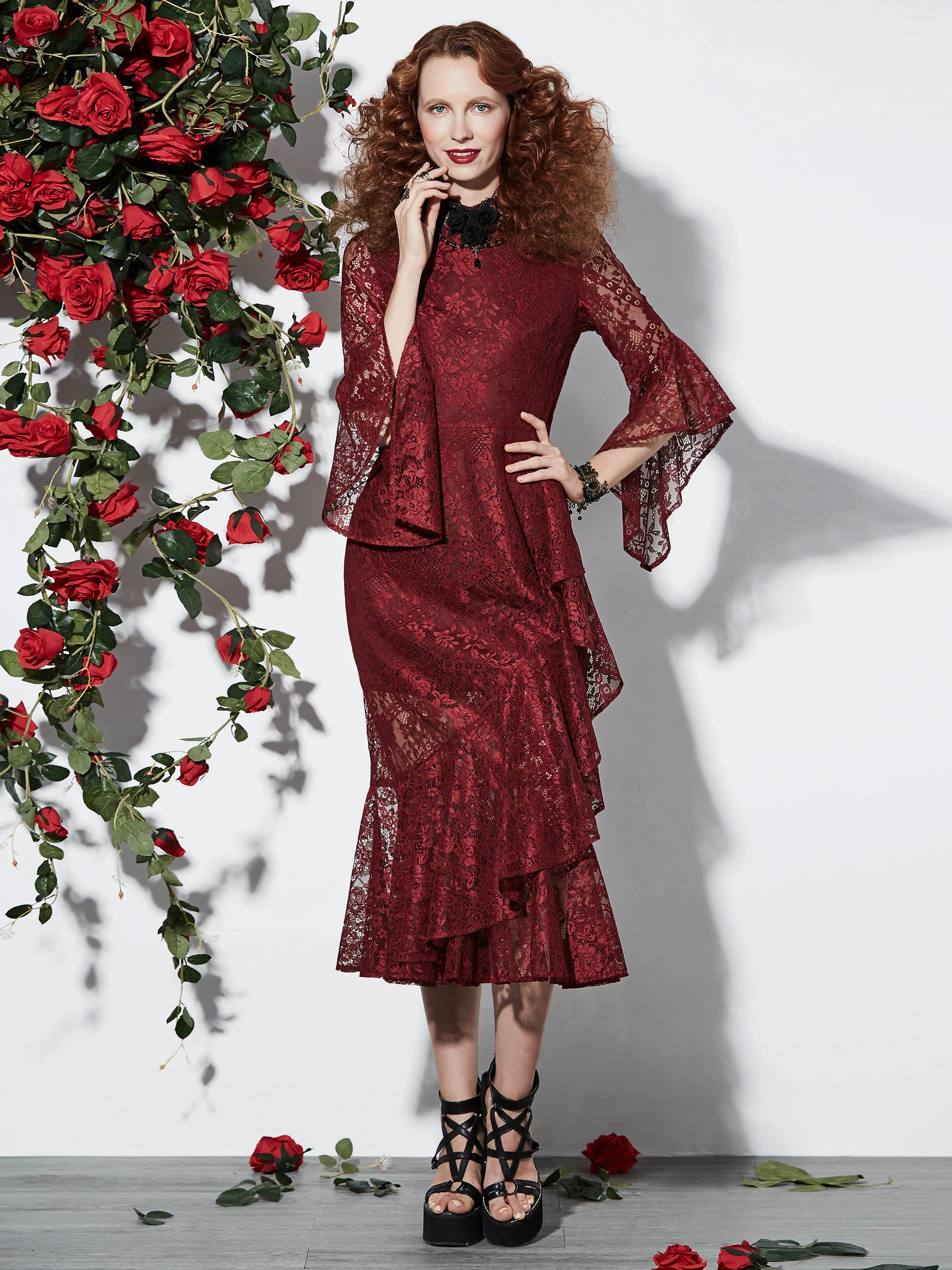 Женское винтажное вечернее платье Rosetic Элегантное летнее облегающее с