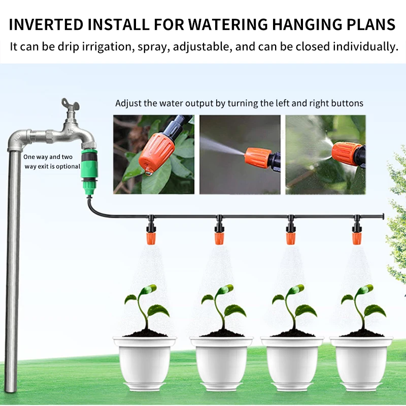 Система капельного орошения система автоматического полива садовый шланг