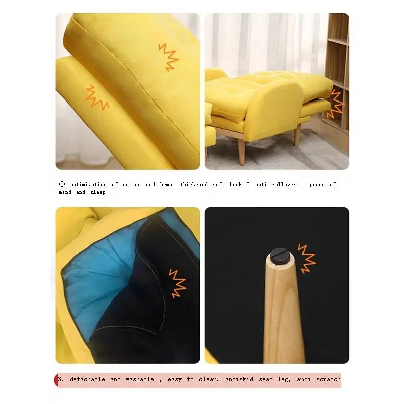 

Single Couche for Living Room Meble Puff Pouf Moderne Para Mobili Sectional Couch Mobilya Furniture Mueble De Sala Folding Sofa