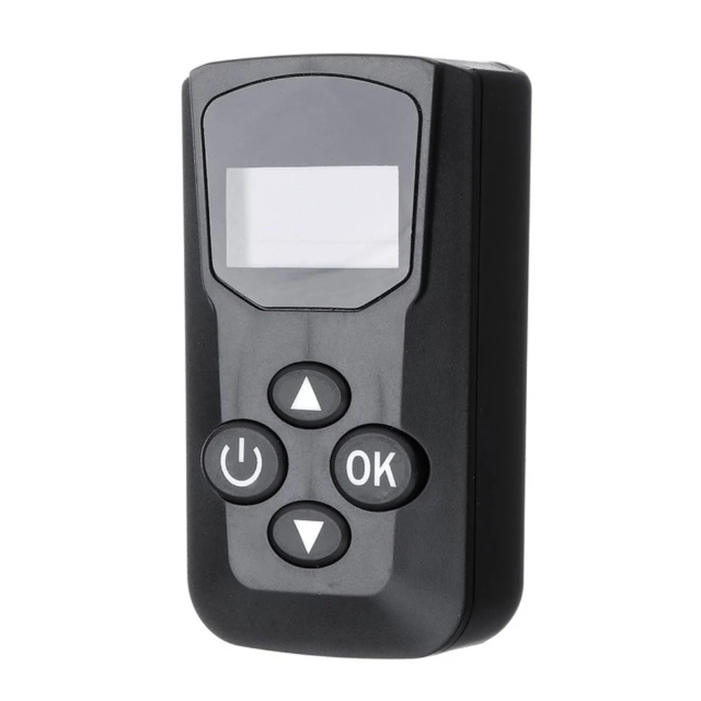 

Black Remote Control LCD Display Switch Controller Plastic Accessories